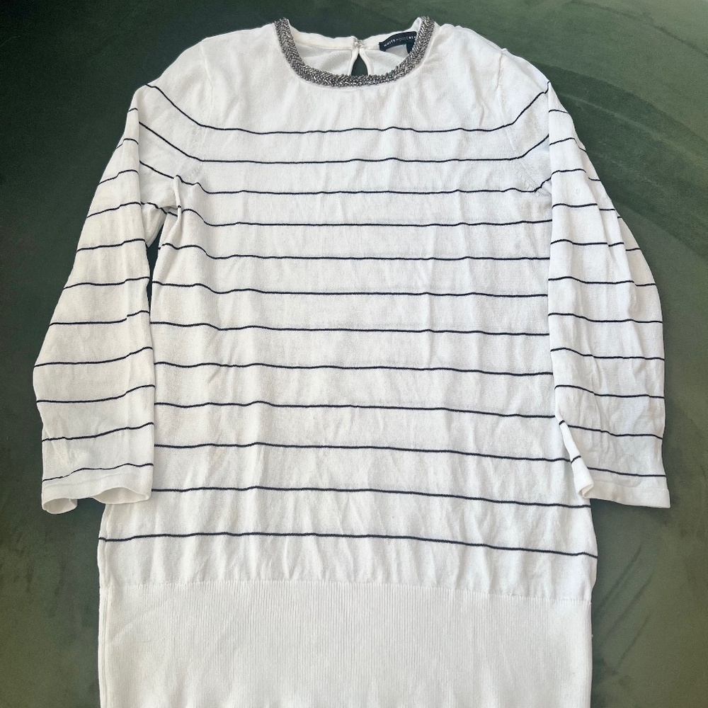White House Black Market Crew Neck Sweater